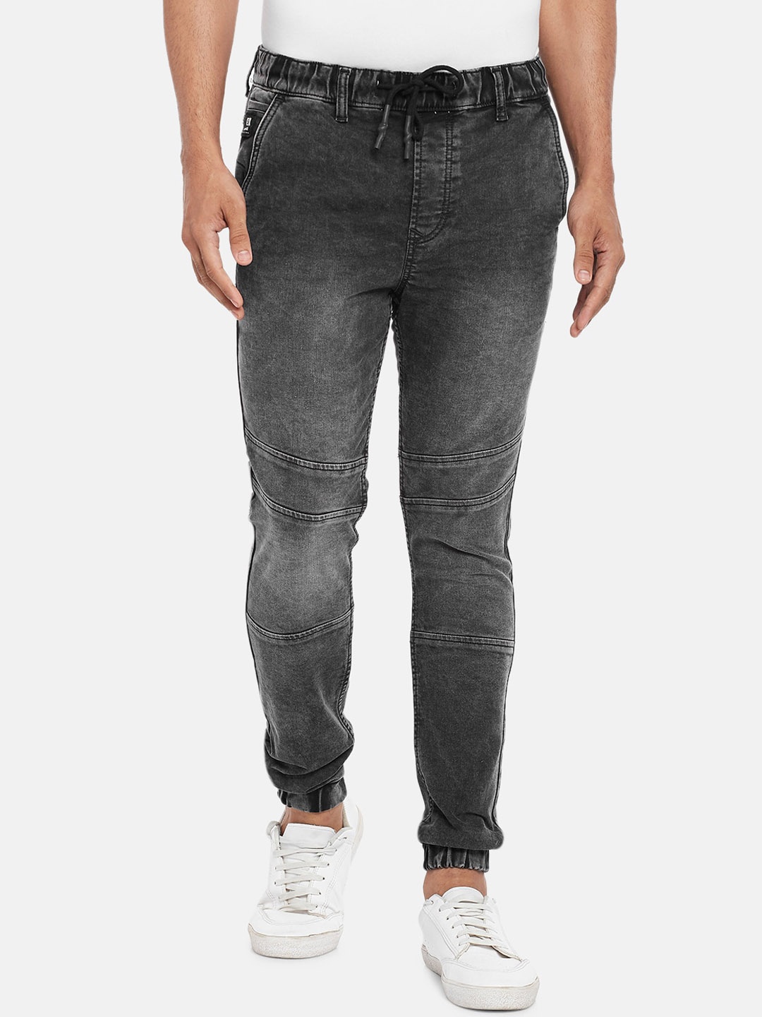 

SF JEANS by Pantaloons Men Grey Skinny Fit Low-Rise Heavy Fade Jeans