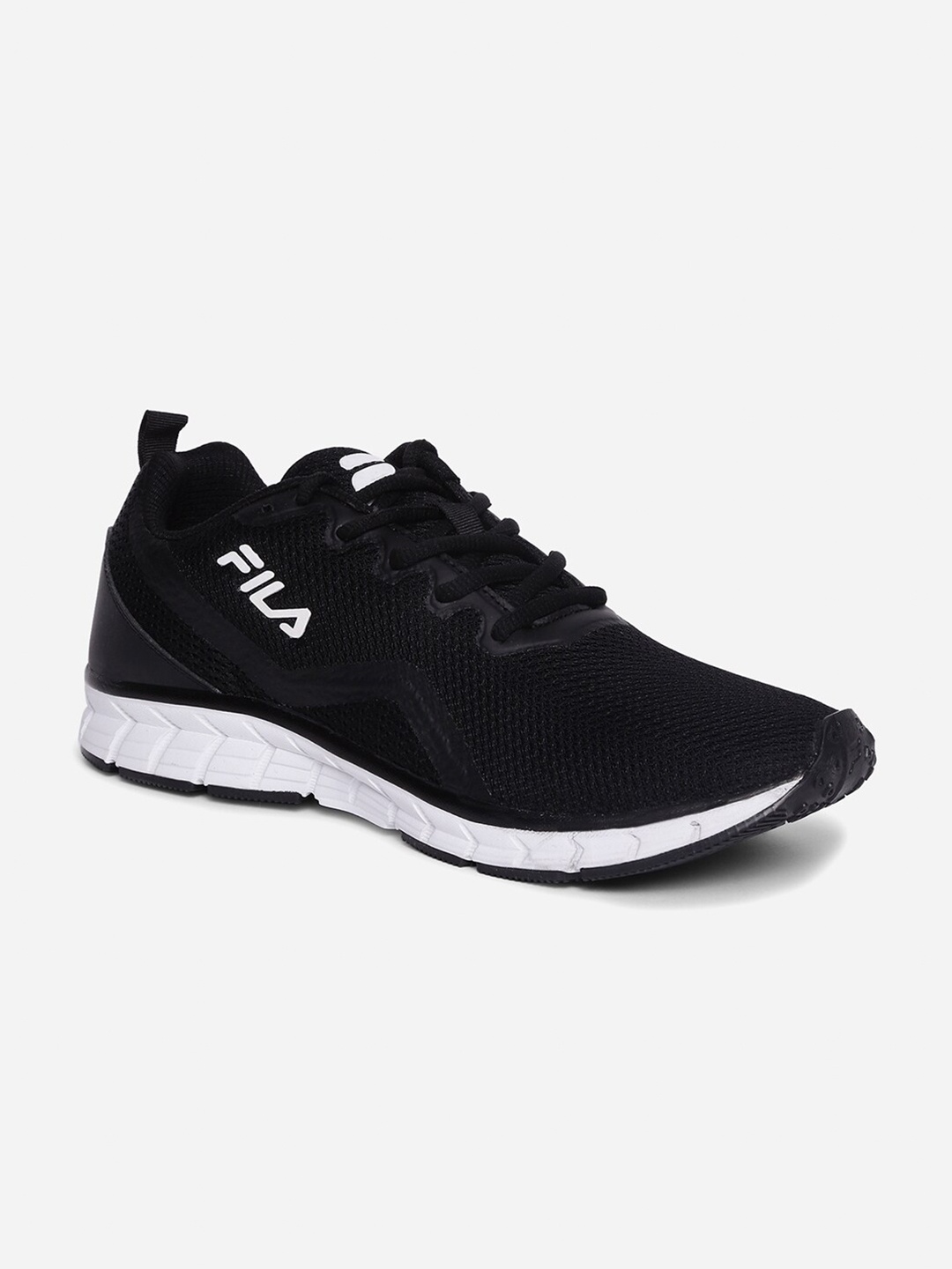 

FILA Men Black Mesh AZOR Regular Synthetic Running Shoes