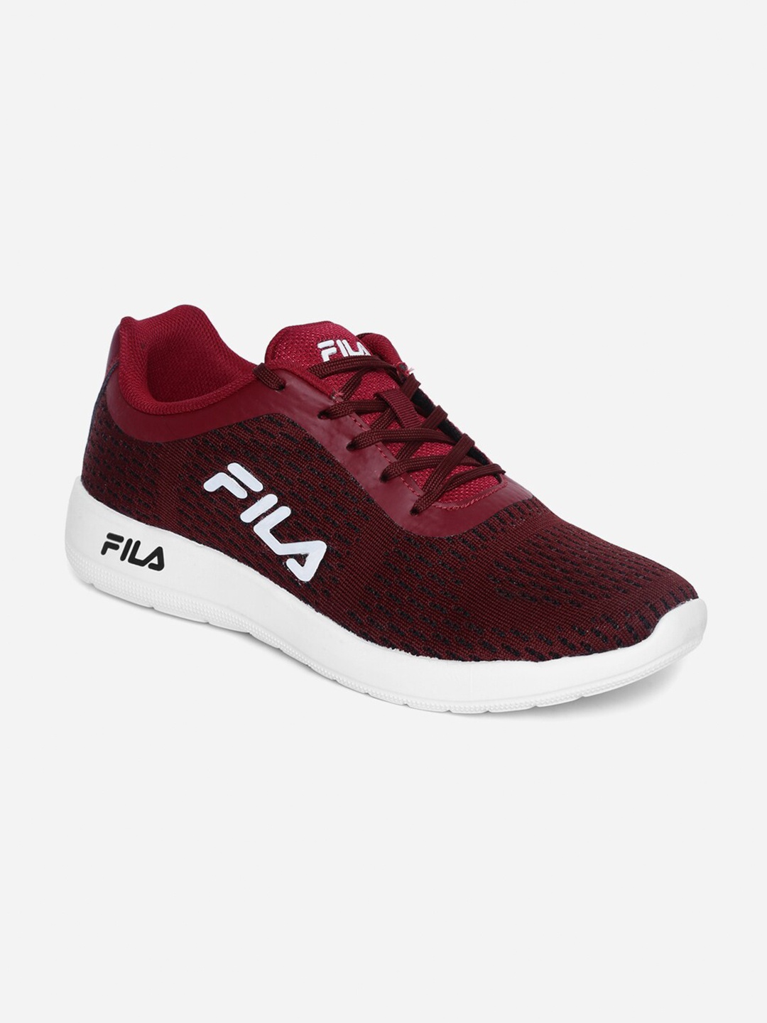

FILA Men Red Mesh Running Shoes