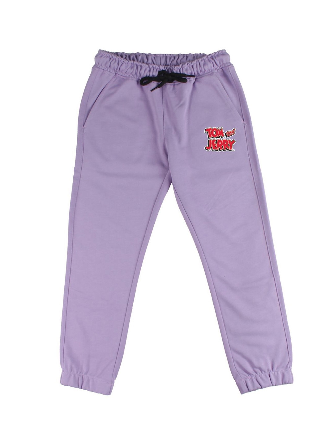

Tom & Jerry Girls Purple Tom & Jerry Cotton Joggers