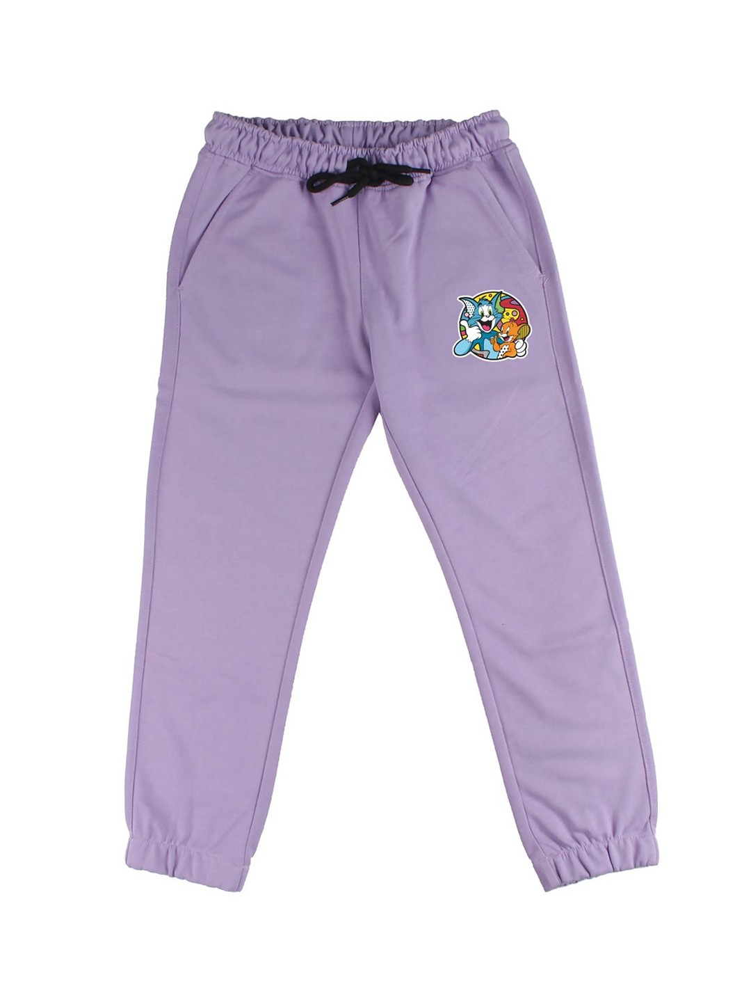 

Tom & Jerry Girls Purple Tom & Jerry Cotton Joggers