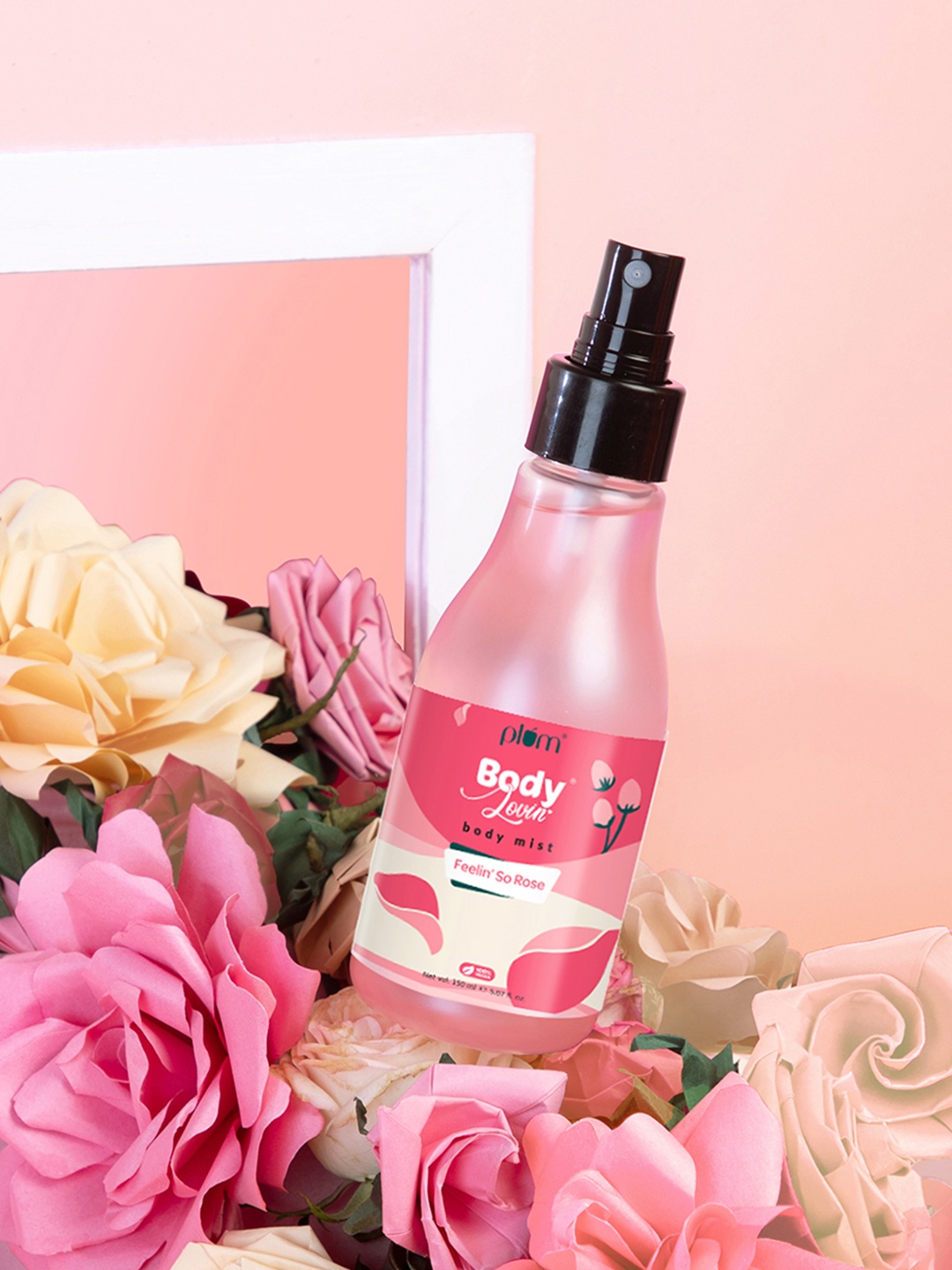 

Plum BodyLovin' Feelin' So Rose Body Mist with Aloe Juice - 150 ml, Pink