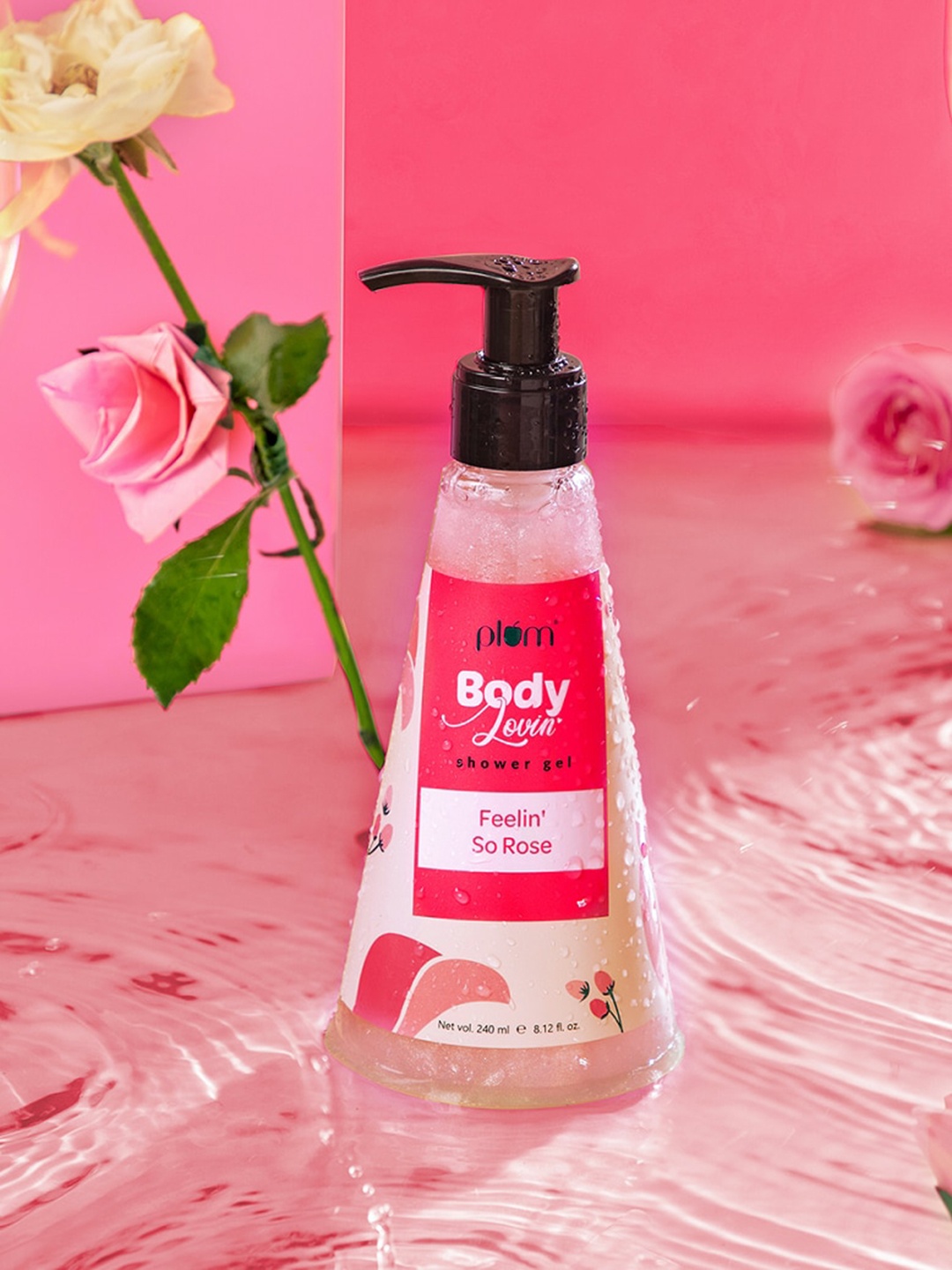 

Plum BodyLovin' Feelin' So Rose Shower Gel - 240 ml, Pink