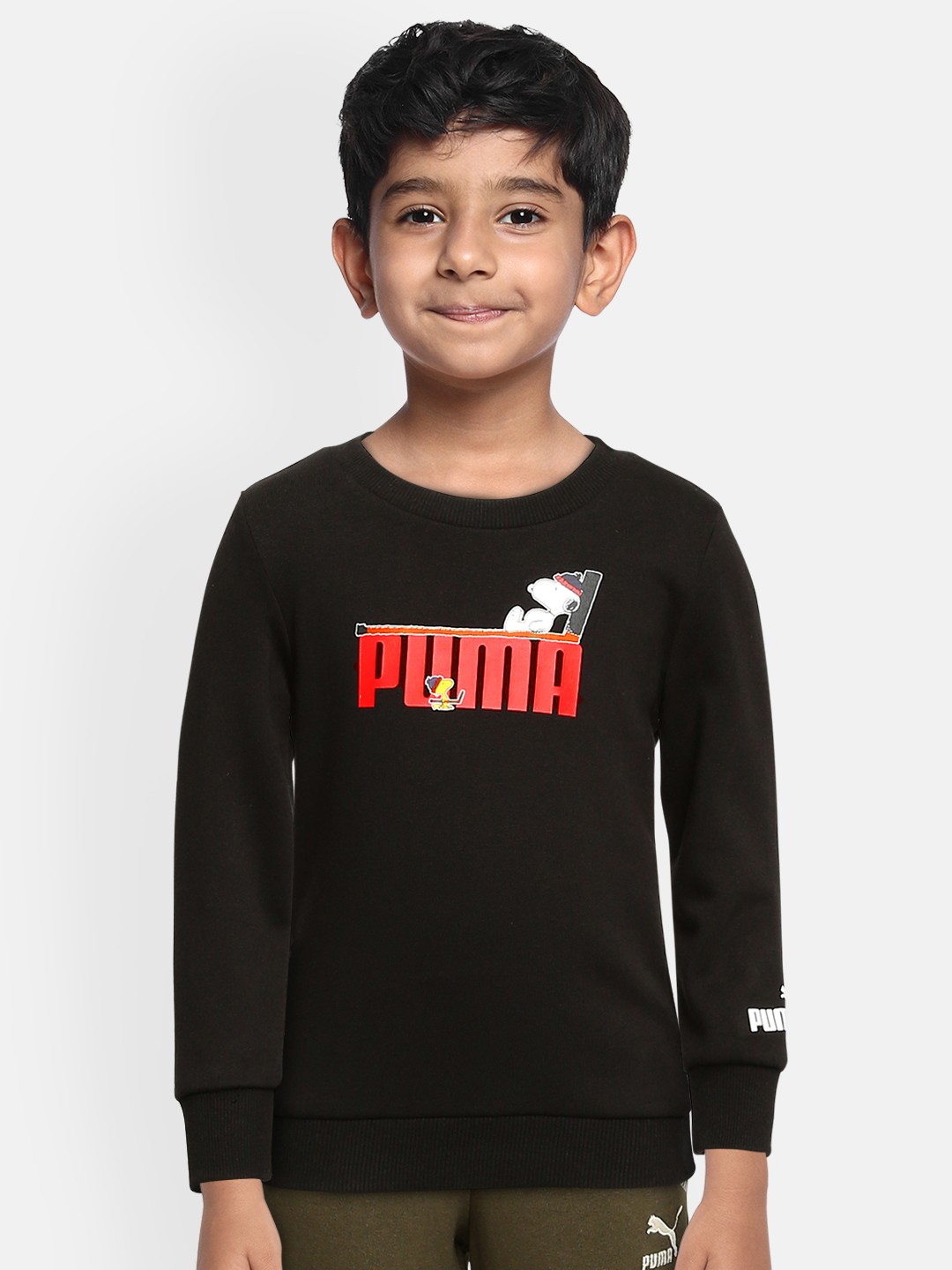

Puma x PEANUTS Kids Black Sweatshirt