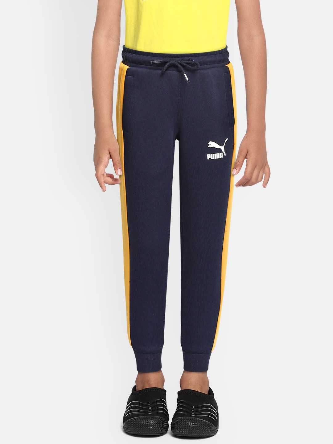 

Puma Boys Navy Blue Iconic T7 Sustainable Joggers