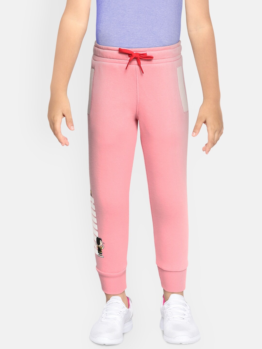 

PUMA x PEANUTS Kids Pink Placement Print Joggers