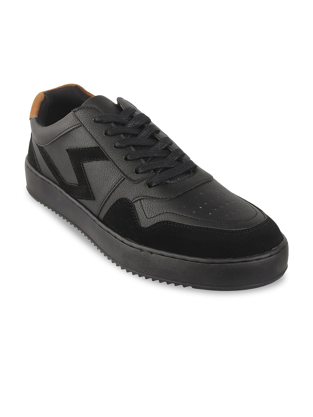 

WBNY Men Black Lightweight Sneakers