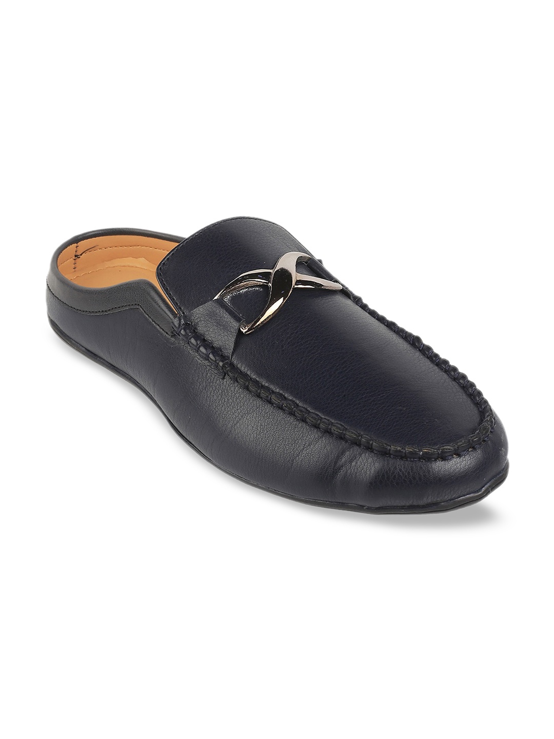 

WBNY Men vy Blue Loafers, Navy blue