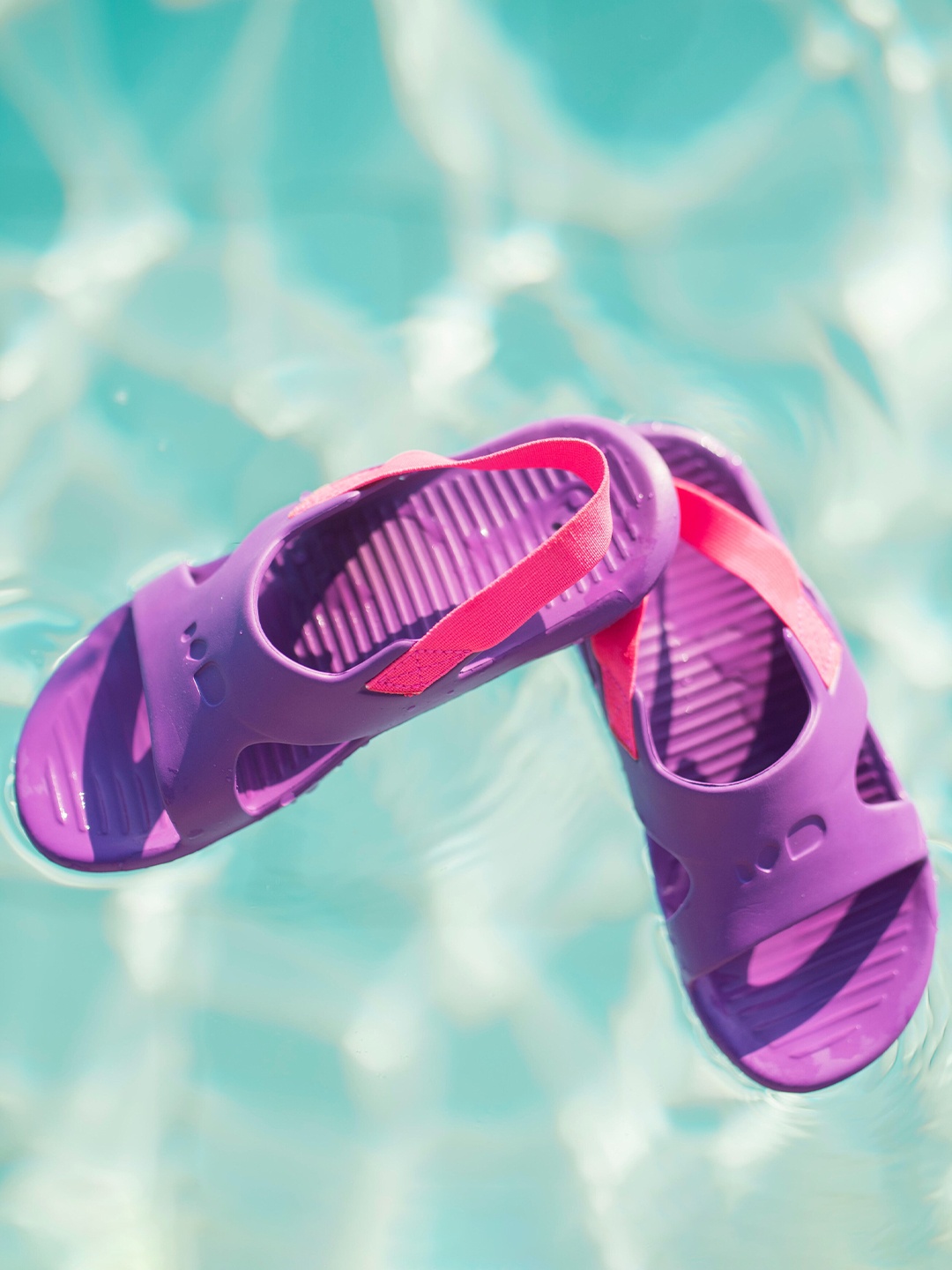 

Nabaiji By Decathlon Unisex Kids Multicoloured Rubber Thong Flip-Flops, Multi