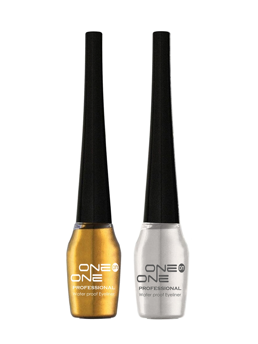 

ONE on ONE Set of 2 Professional Waterproof Liquid Eyeliner, Gold