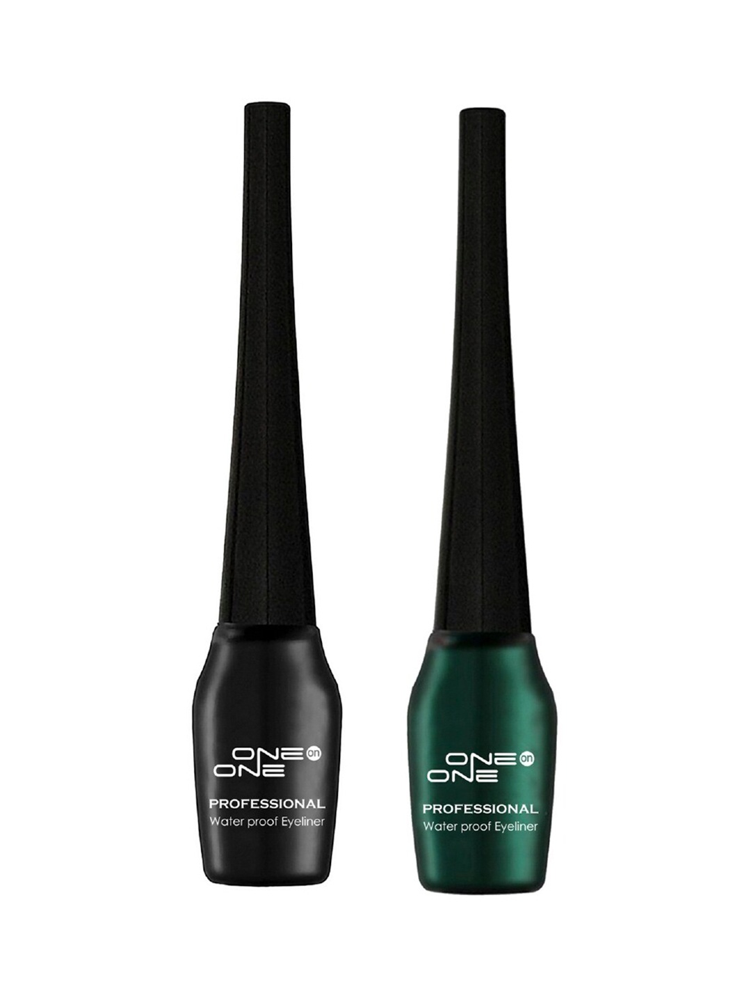 

ONE on ONE Set of 2 Professional Waterproof Liquid Eyeliner, Black