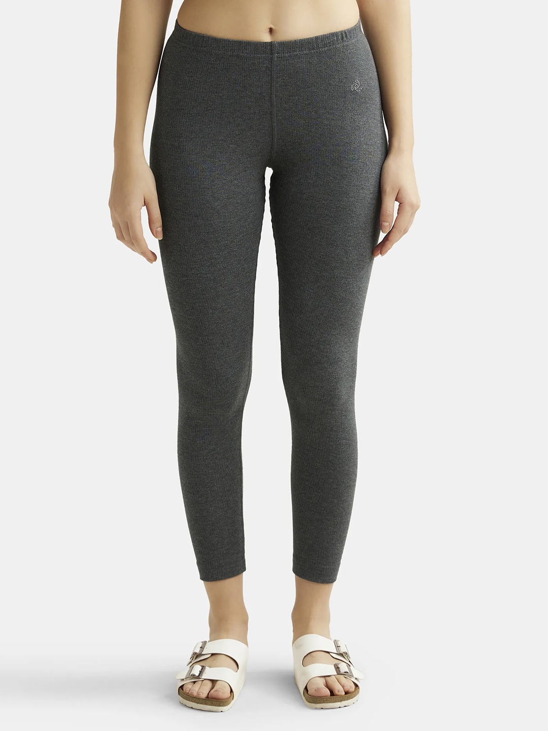 

Jockey Super Combed Cotton Rich Thermal Leggings with StayWarm Technology -2520, Grey
