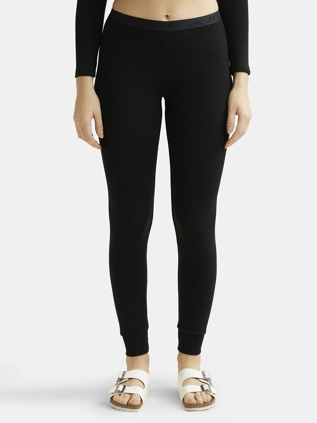 

Jockey Soft Touch Microfiber Stretch Leggings with StayWarm Technology-2523, Black