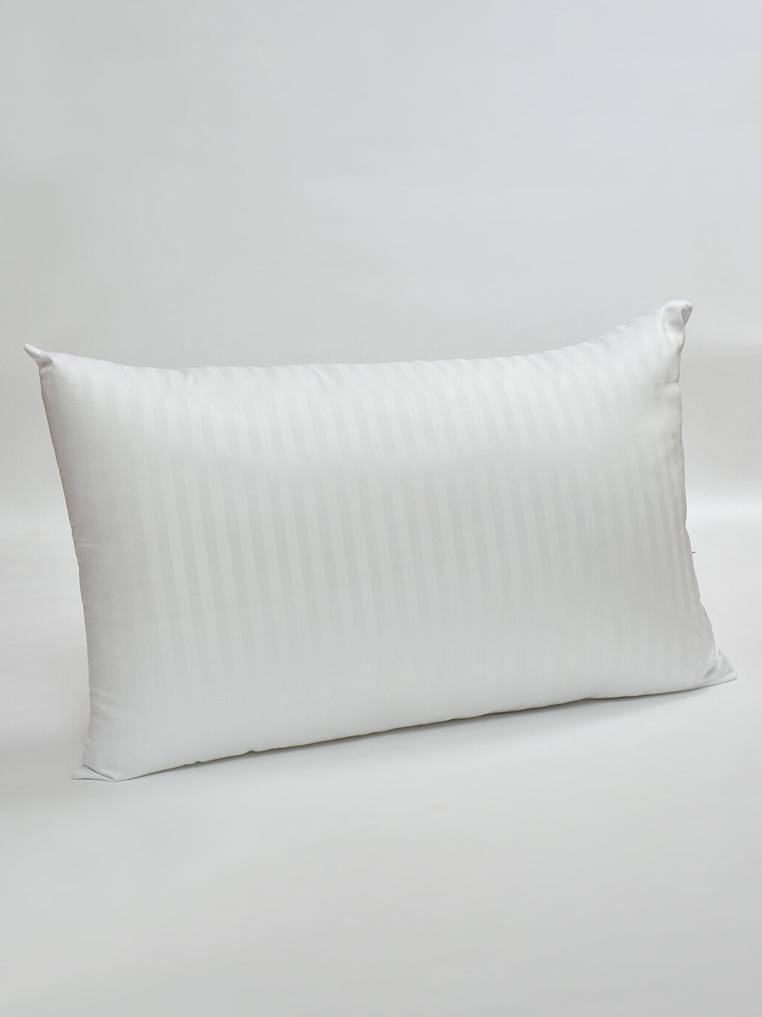 

Florida White Self Design Ace 650 GSM Soft Fluffy Sleeping Pillow