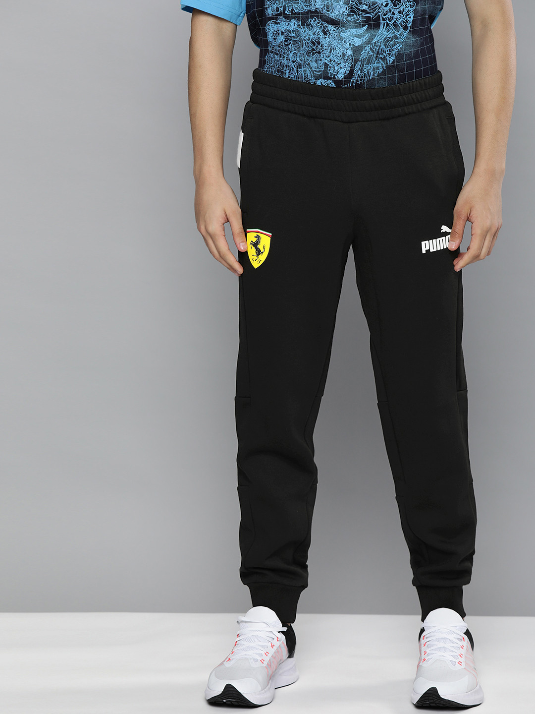 

PUMA Motorsport Men Black Ferrari Race Speed Driver Series Motorsports Joggers