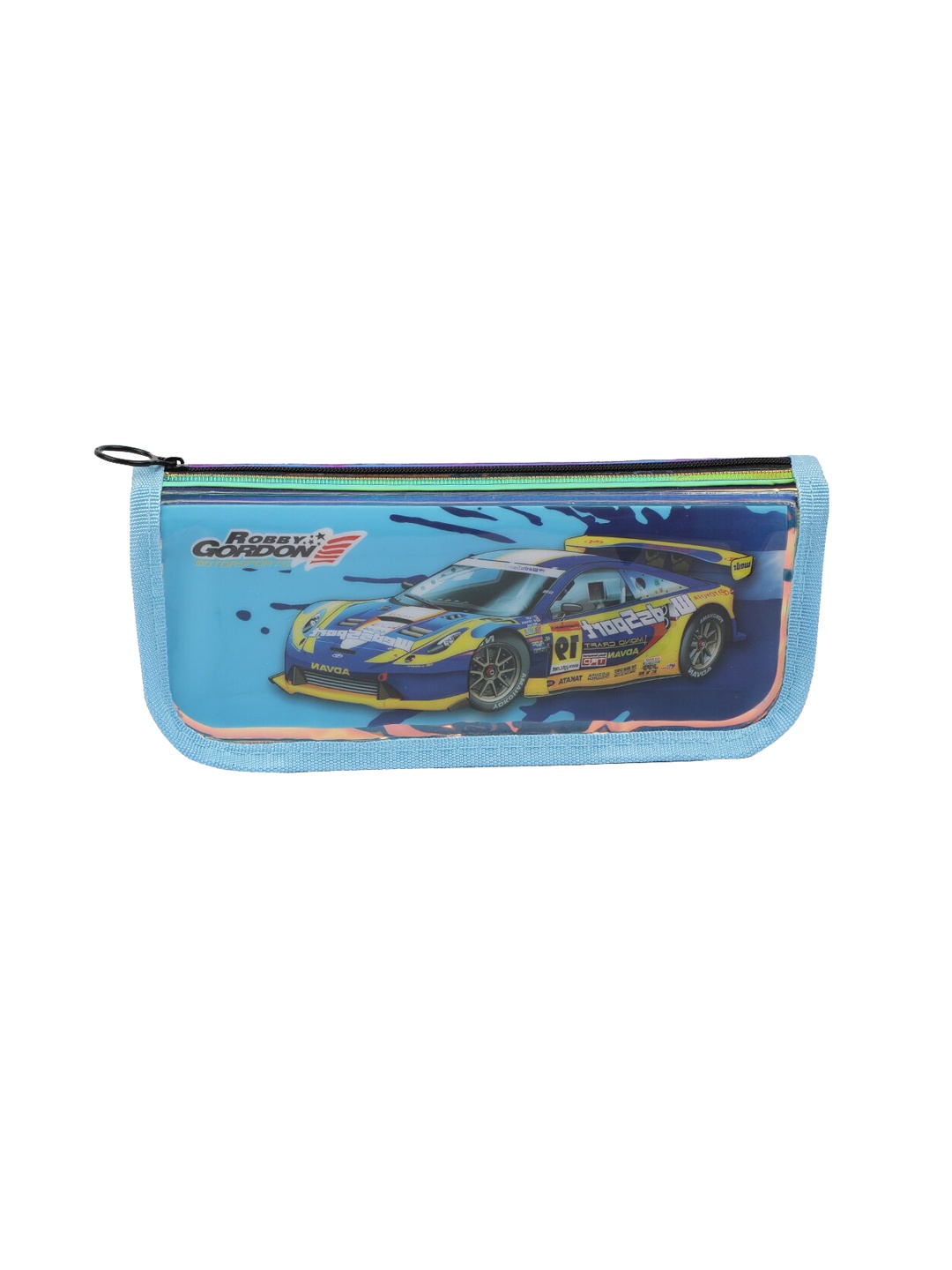 

PASSION PETALS Boys Blue & Yellow Car Printed Pencil Box