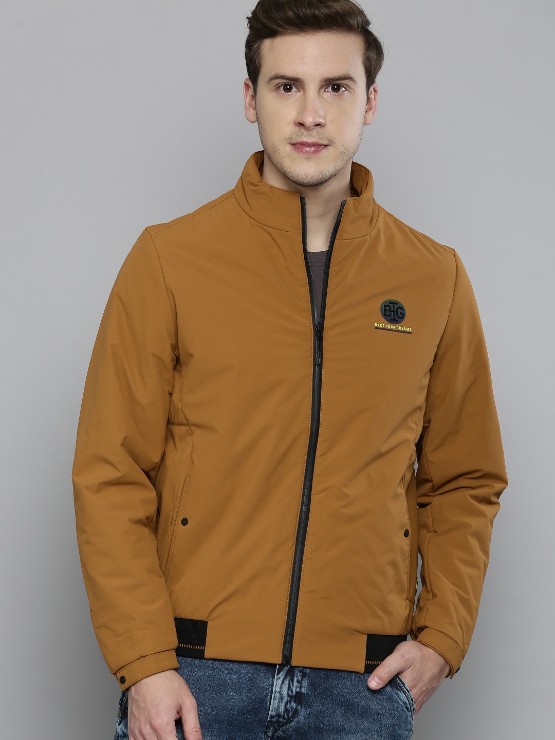 

Fort Collins Men Brown Lightweight Outdoor Padded Jacket