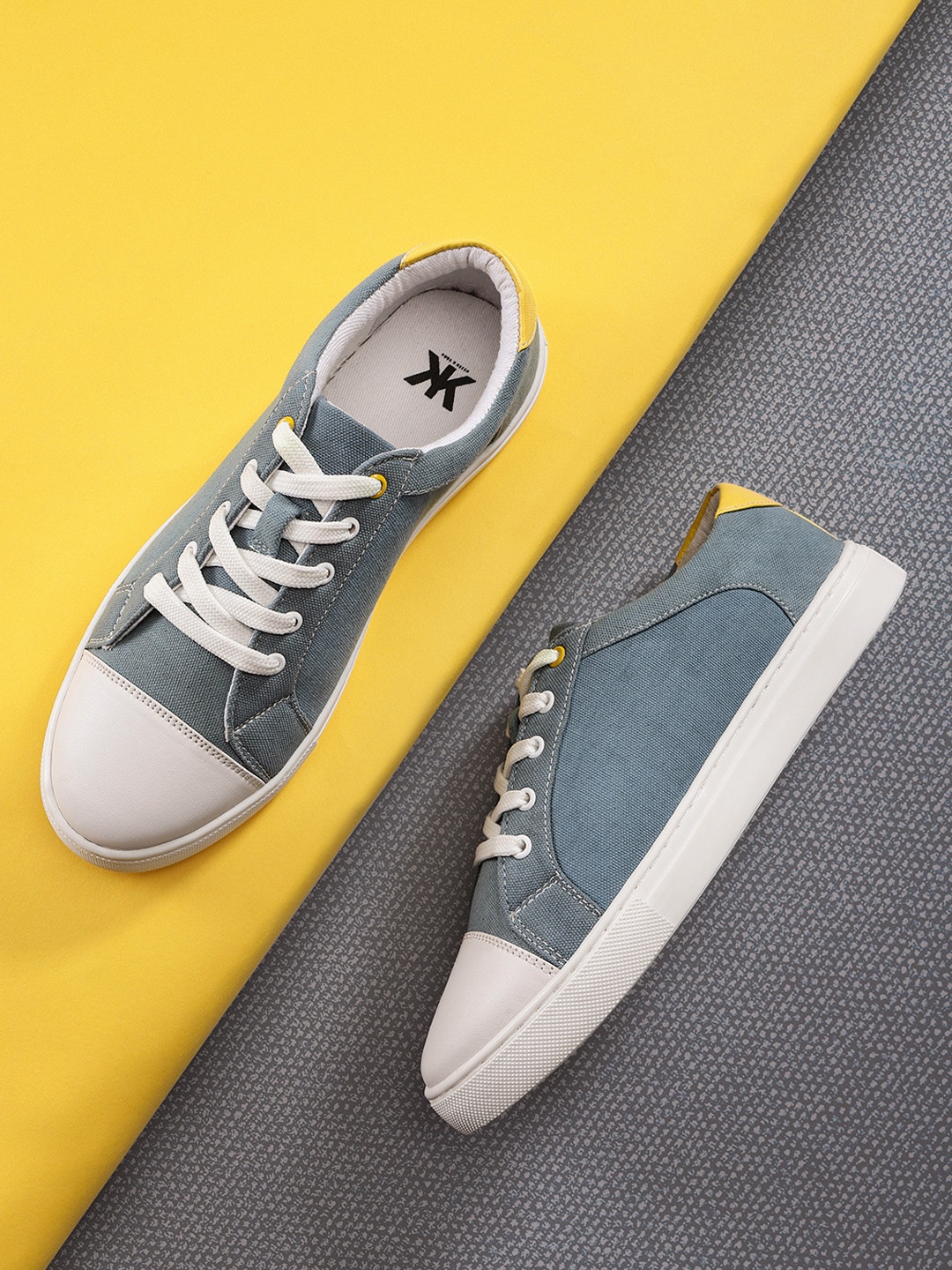 

Kook N Keech Women Blue Solid Sneakers