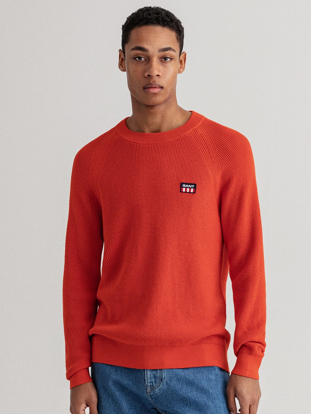 

GANT Men Orange Pullover