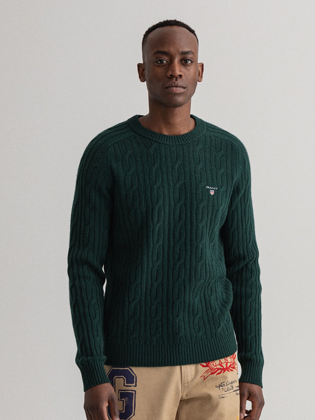 

GANT Men Green Pullover