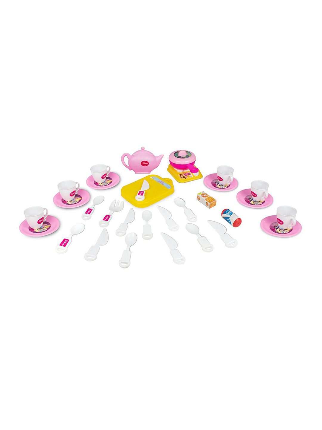 

ITOYS Kids Pink & White Disney Princess Tea Party Set