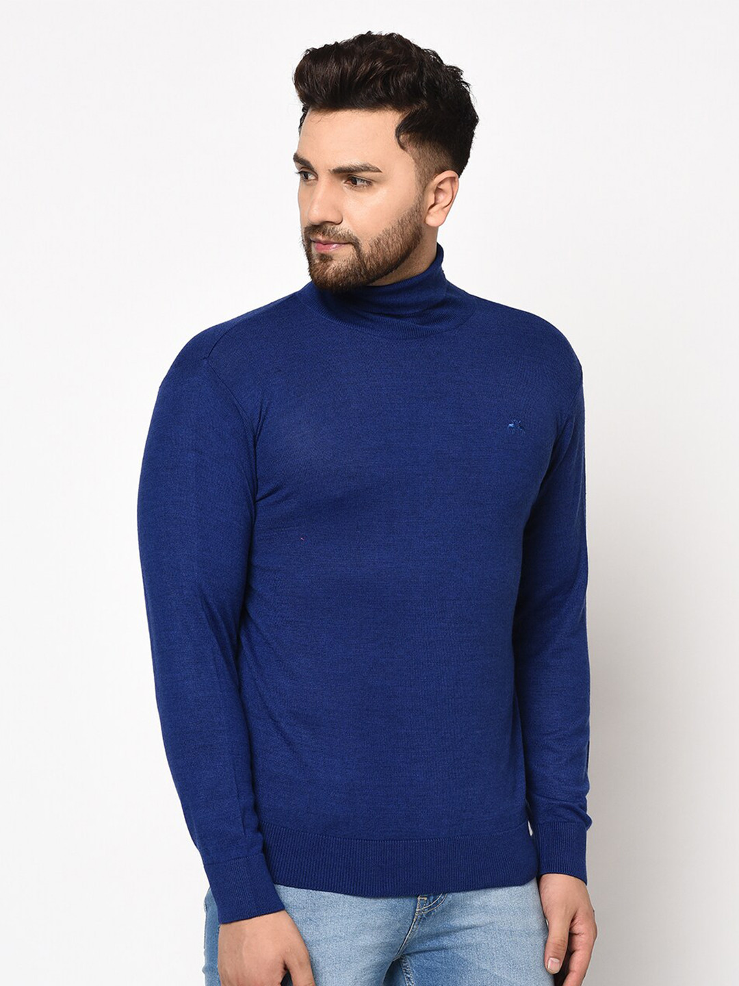 

98 Degree North Men Blue Pullover