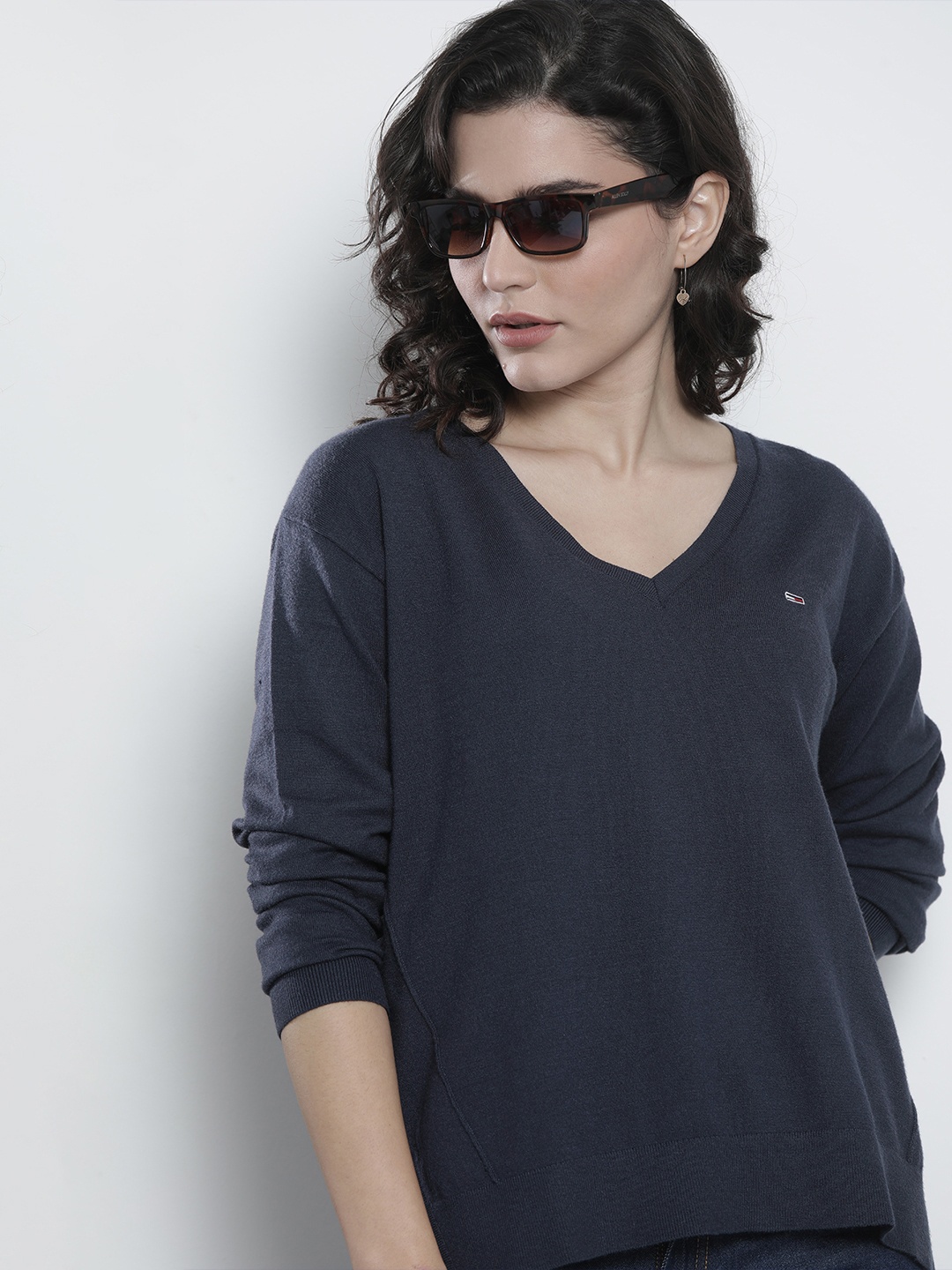 

Tommy Hilfiger Women Navy Blue Cardigan