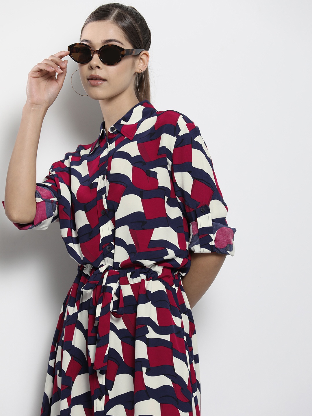 

Tommy Hilfiger Red Shirt Dress