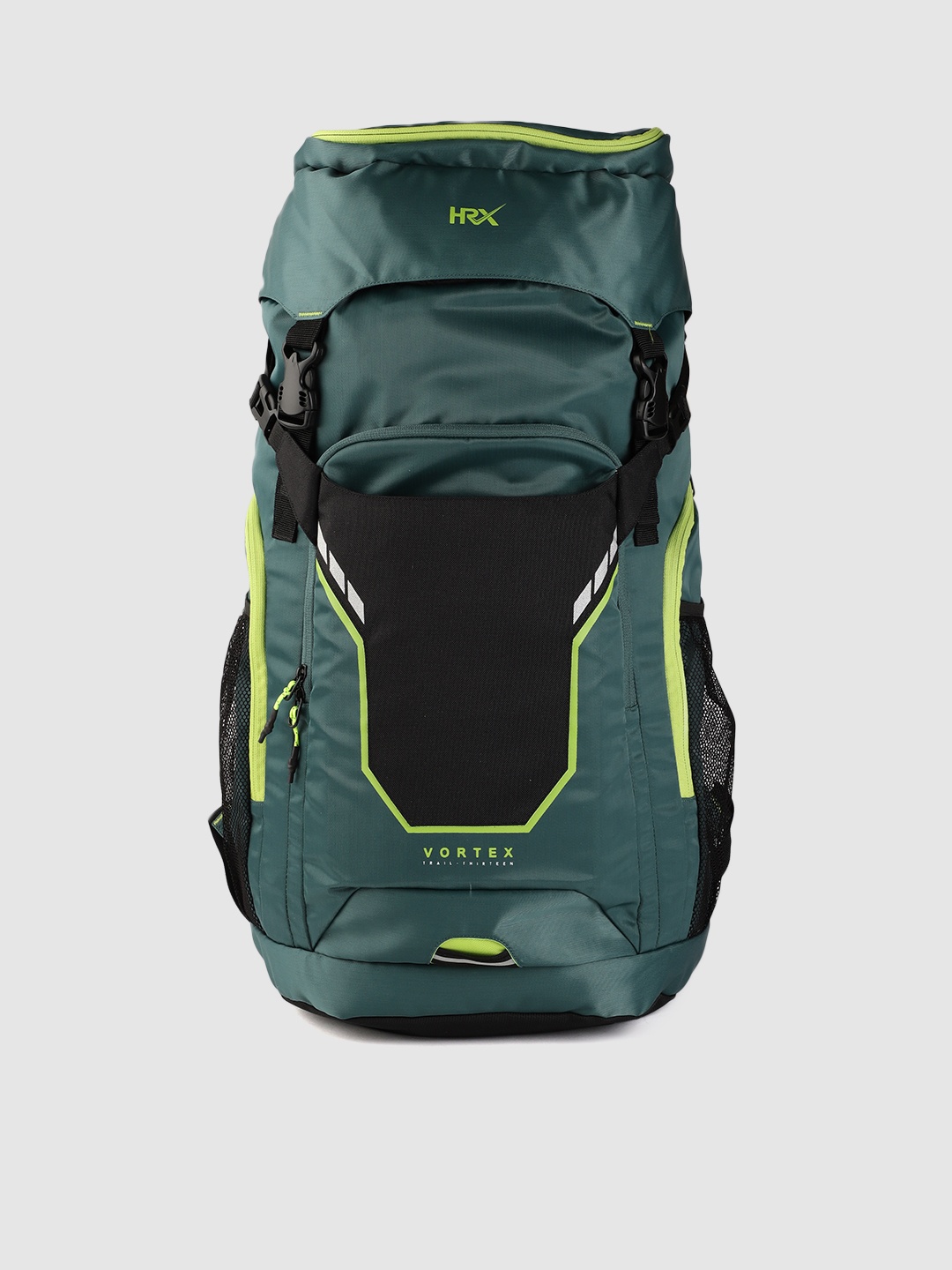 

HRX by Hrithik Roshan Green & Black Colourblocked 16 Inch Laptop Rucksack - 42 L