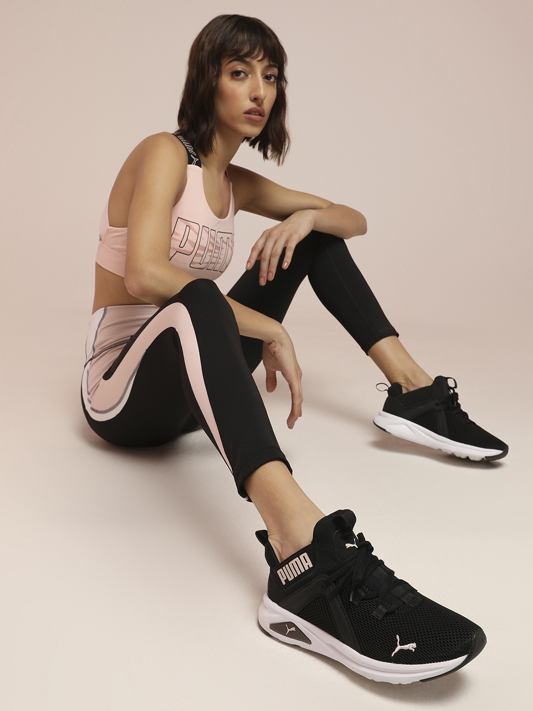 

Puma Women Black Enzo 2 Running Shoes