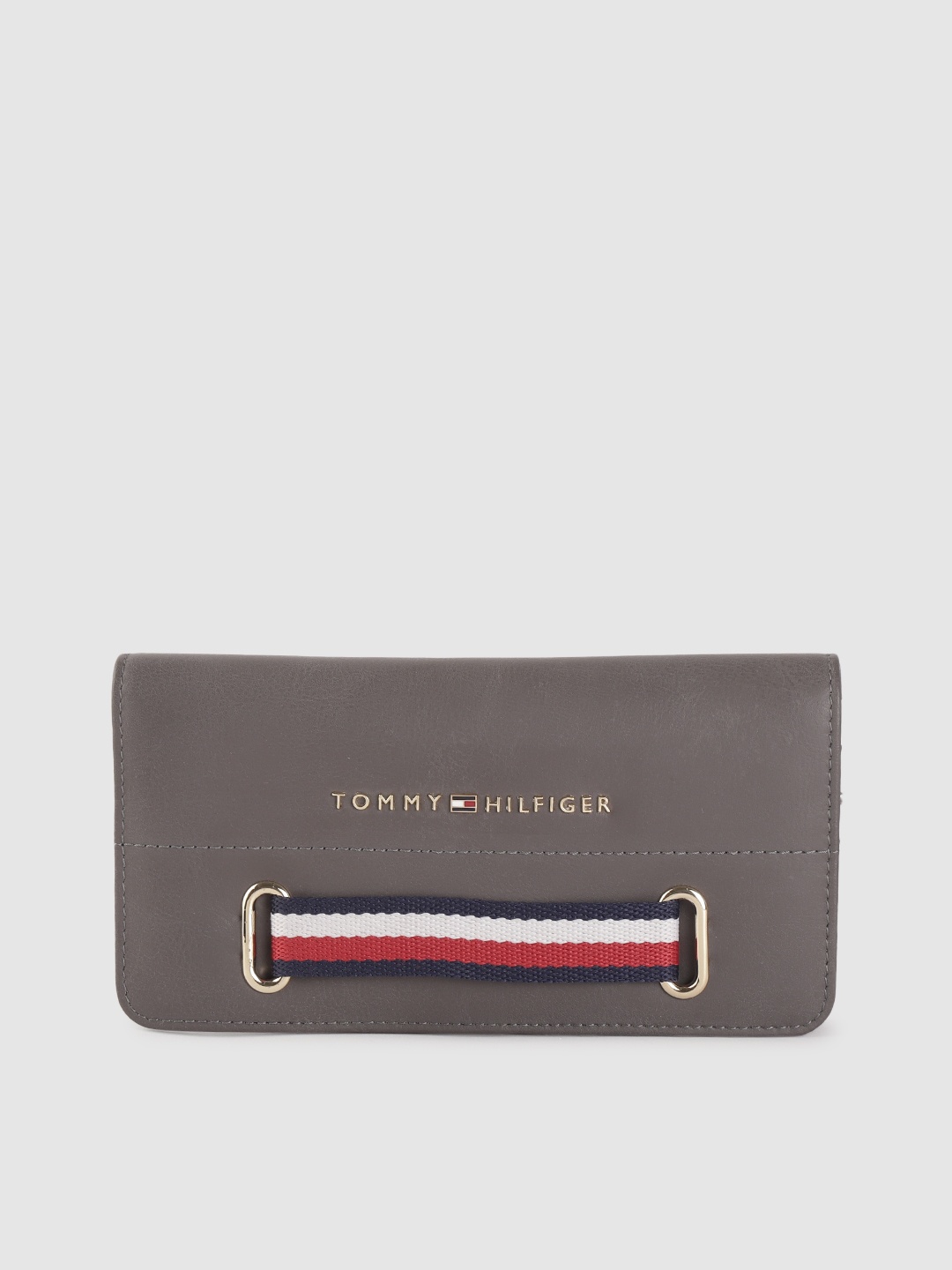 

Tommy Hilfiger Women Grey Leather Two Fold Wallet