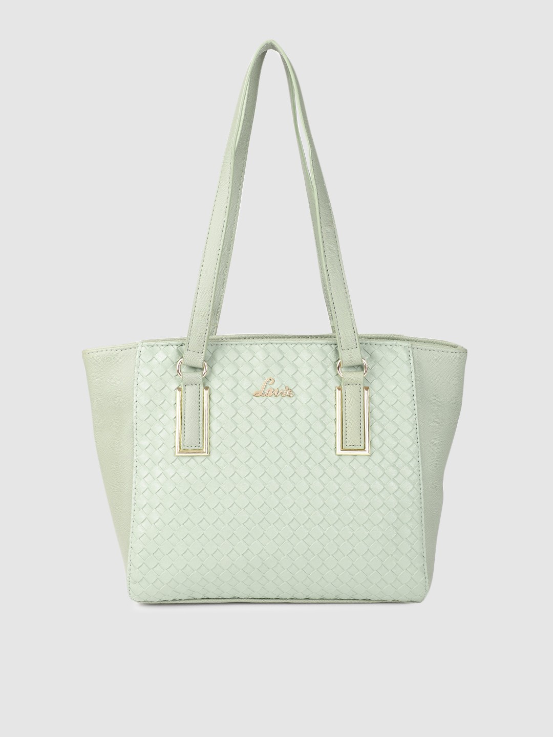 

Lavie Green Textured Quilted Shoulder Bag