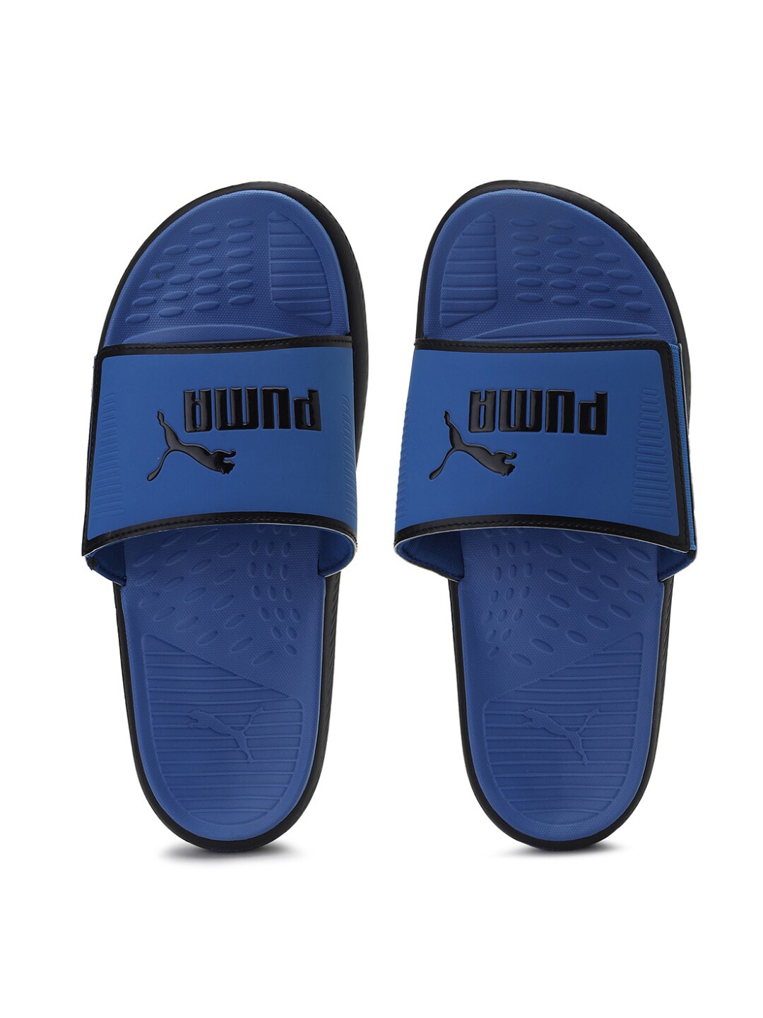 

Puma Softride Men Blue Slides