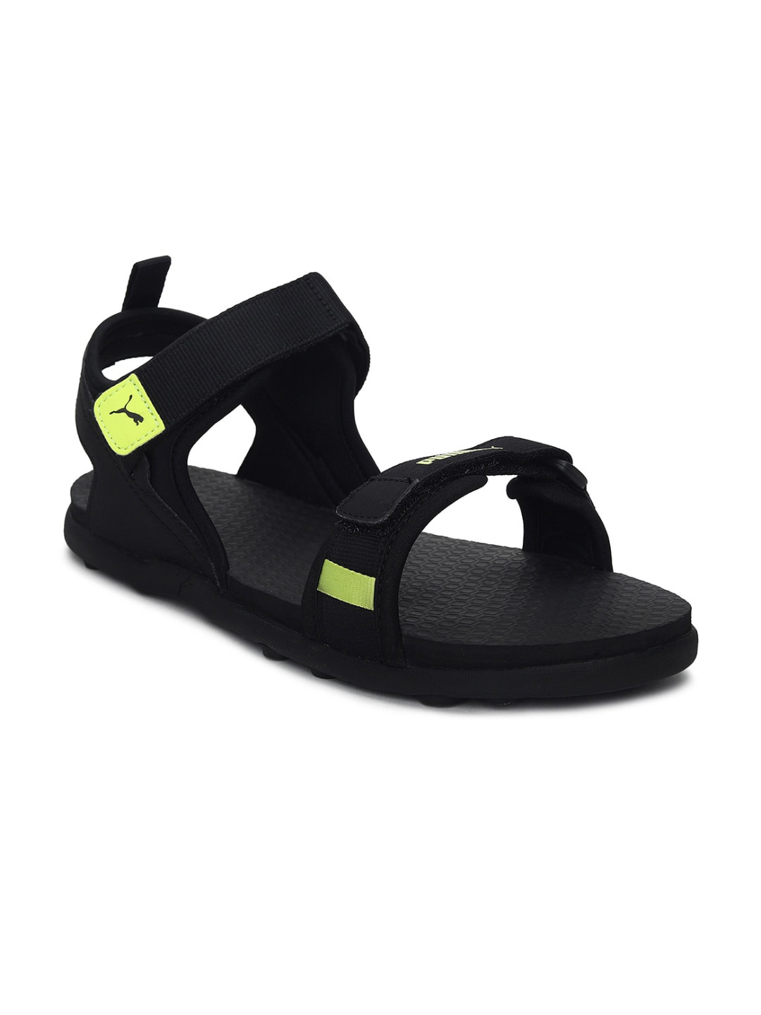 

Puma Men Black Comfort Sandals