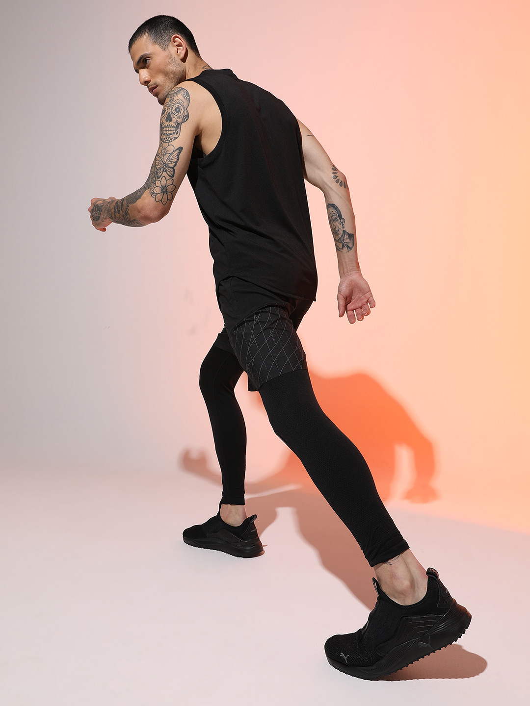 

Puma Pacer Future Unisex Black Solid Slip-On Sneakers
