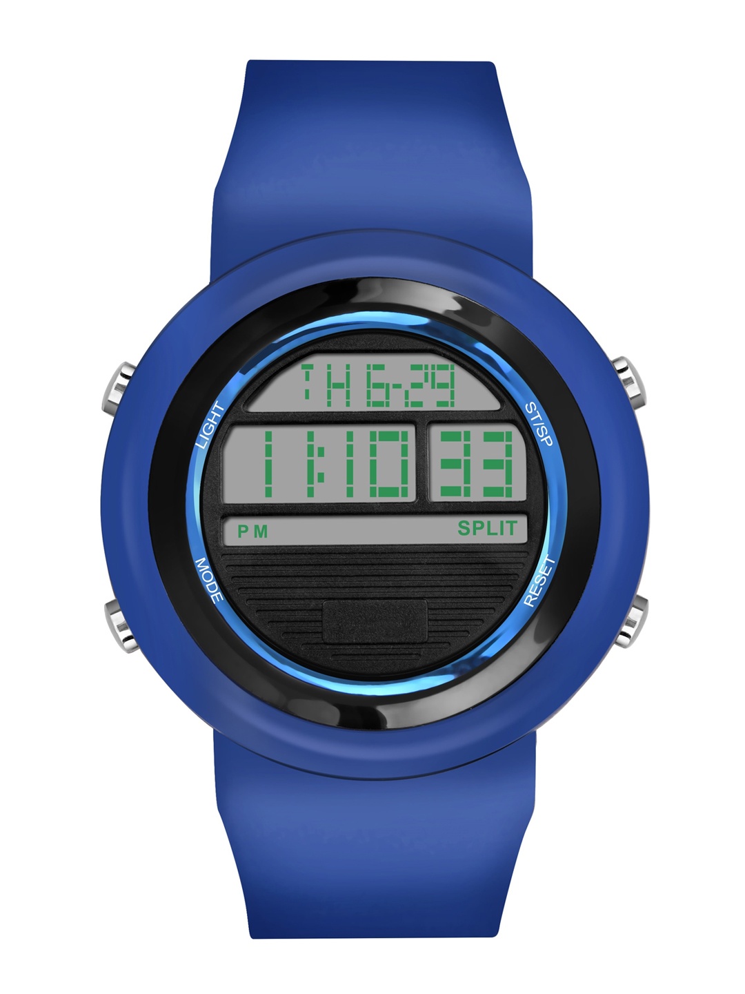 

SWADESI STUFF Unisex Blue Dial & Straps Digital Automatic Watch
