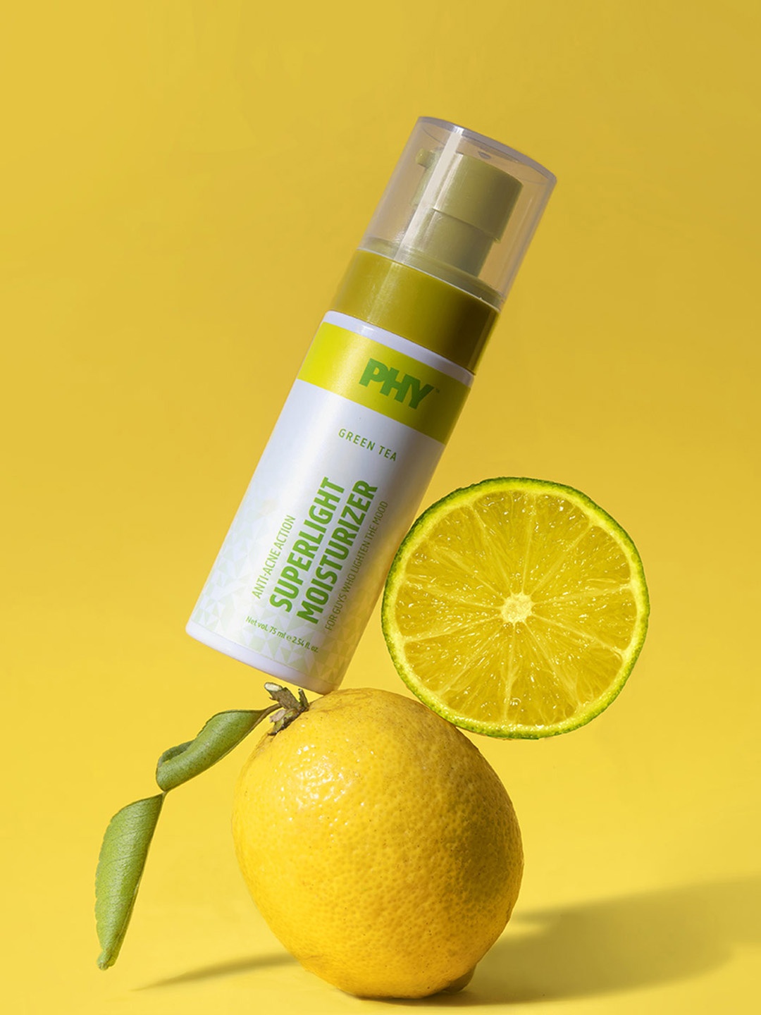 

Phy Mens Green Tea Superlight Moisturizer, Yellow