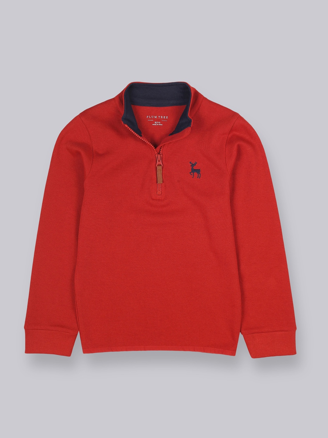 

PLUM TREE Boys Orange Sweatshirt