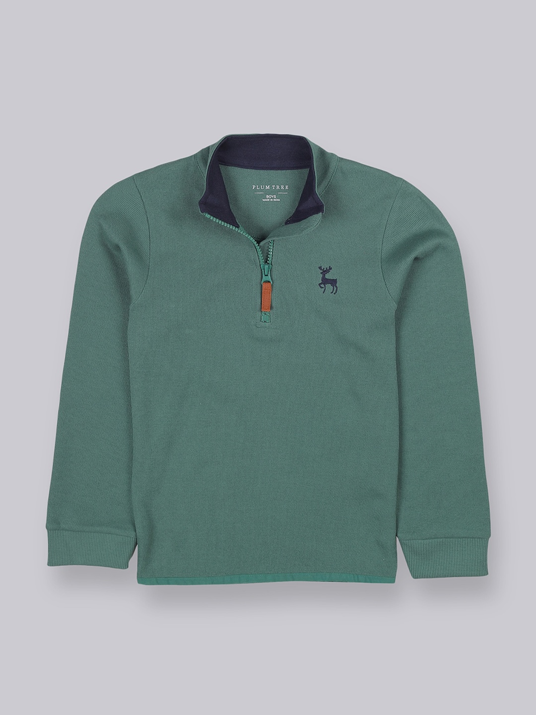 

PLUM TREE Boys Green Sweatshirt