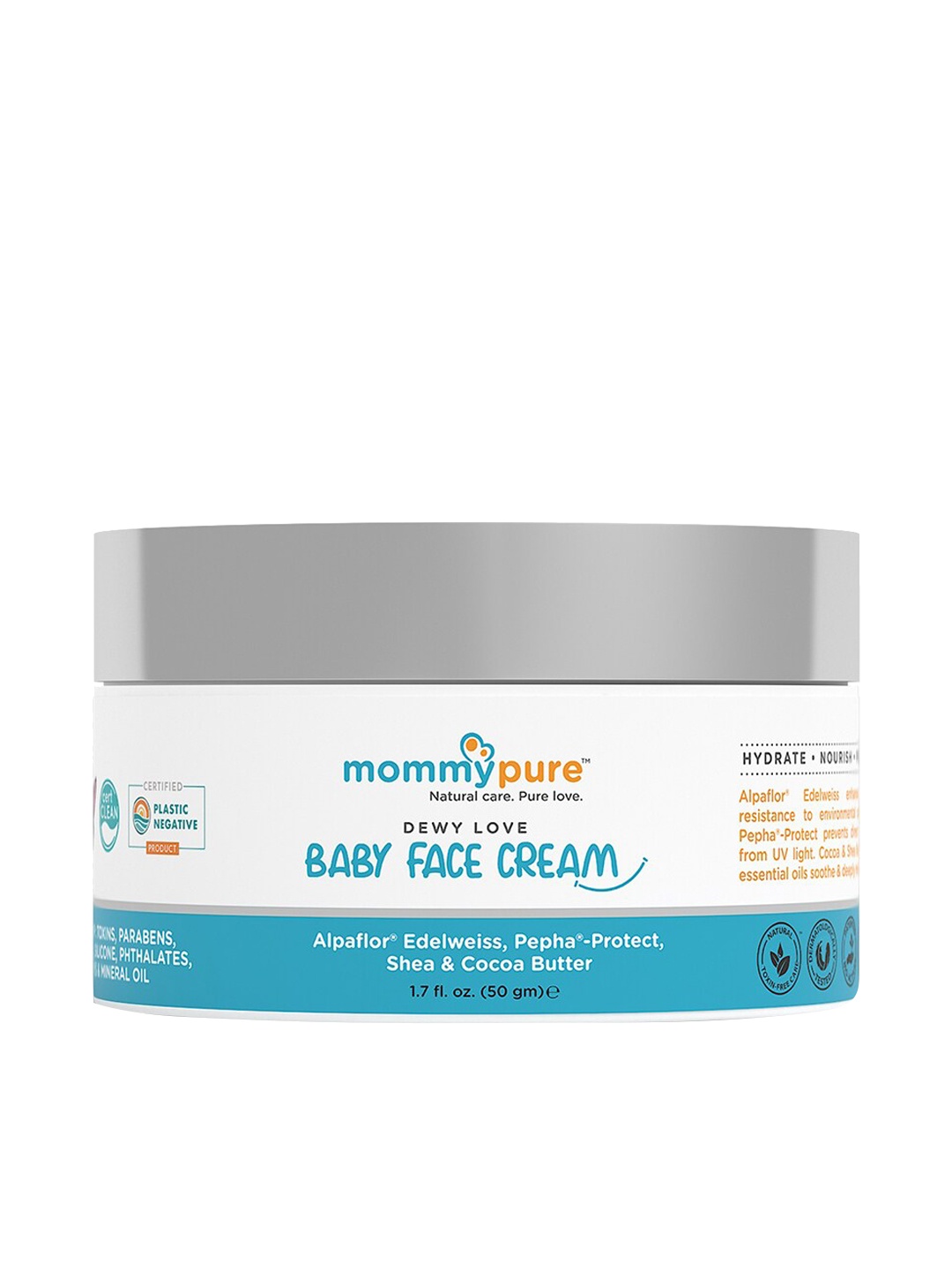 

Mommypure Certified Clean & Natural Face Cream 50gm, White