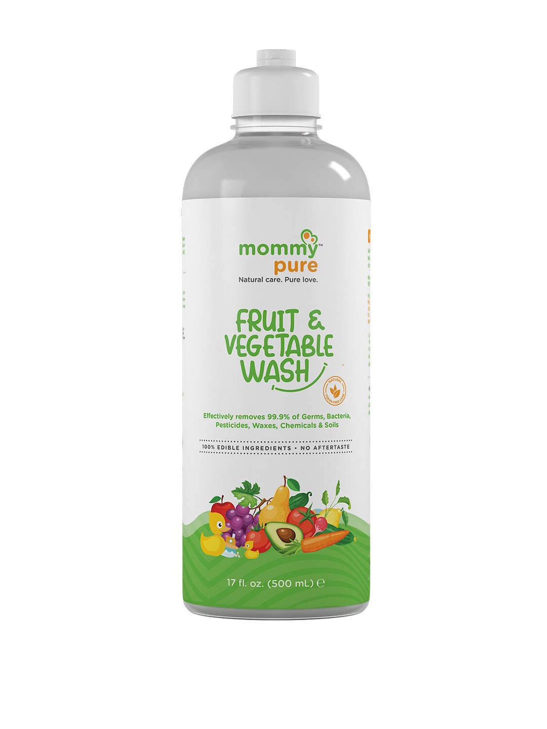 

Mommypure Fruit & Vegetable Wash liquid Cleanser-500ml, White