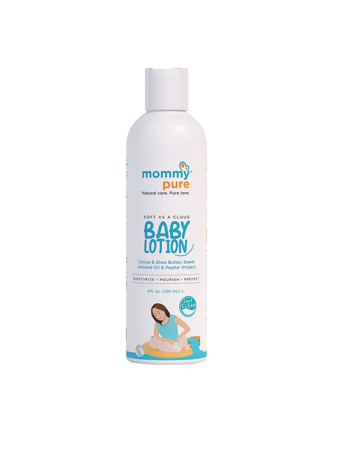 

Mommypure Certified Clean & Natural Baby Lotion 120ml, White