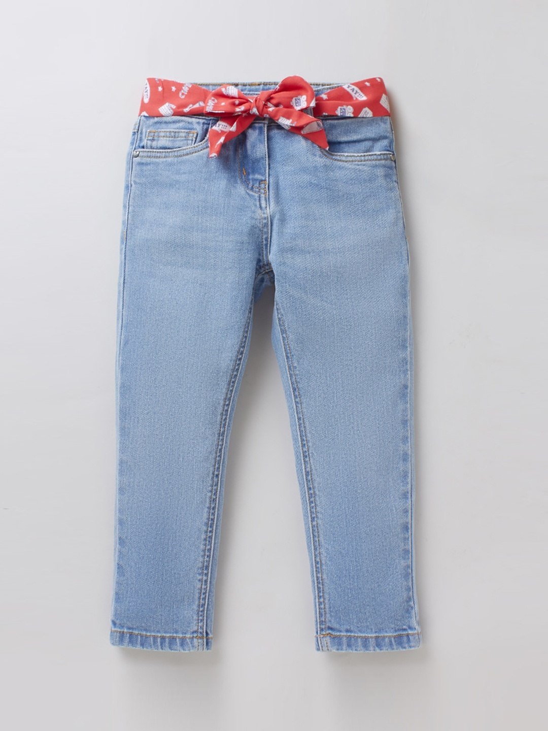 

Ed-a-Mamma Girls Blue Heavy Fade Jeans