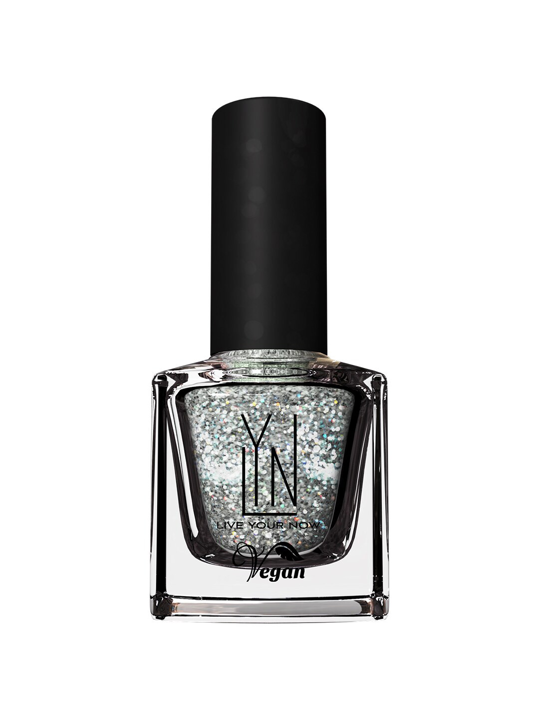 

LYN LIVE YOUR NOW Nail Polish- Iced Up, Silver