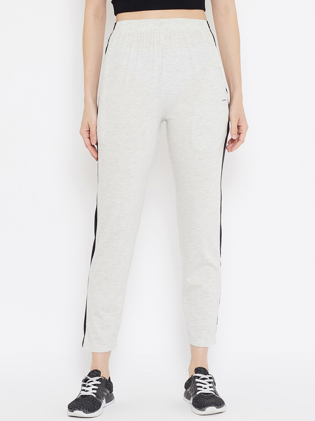 

Okane Women Grey Solid Track Pants