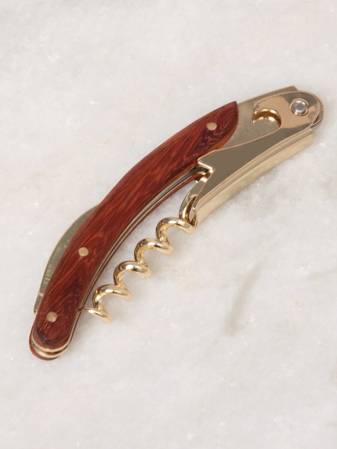 

Home Centre Gold & Brown Solid Stainless Steel Wine Knife