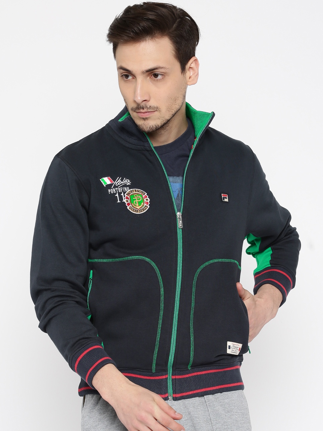 

FILA Navy Pier Sweatshirt, Navy blue