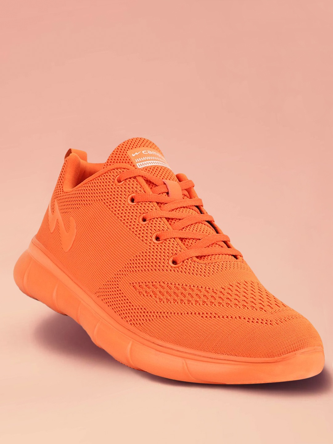 

Campus Men Orange Mesh Running Shoes