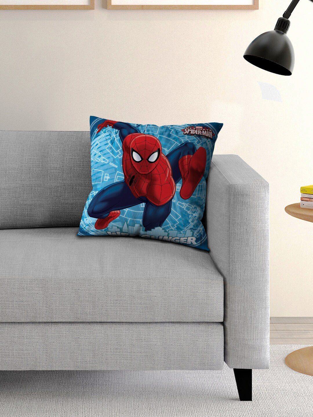 

Marvel Multicoloured Set of Single Marvel Characters Printed 40x40 cm Square Cushion Cover, Multi