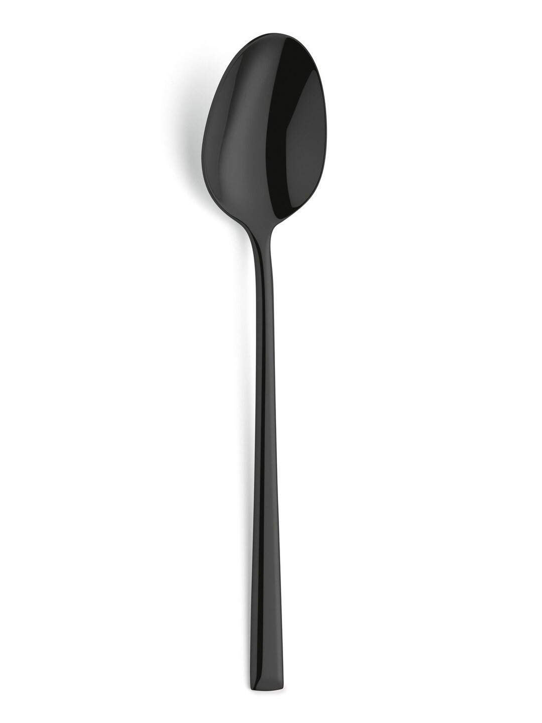 

Amefa Black & 6 Pieces Stainless Steel Glossy Spoon
